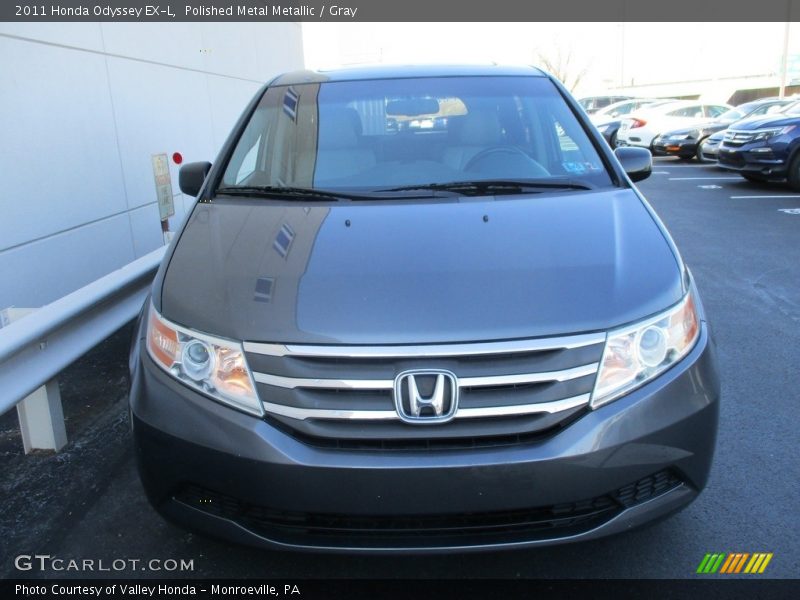 Polished Metal Metallic / Gray 2011 Honda Odyssey EX-L