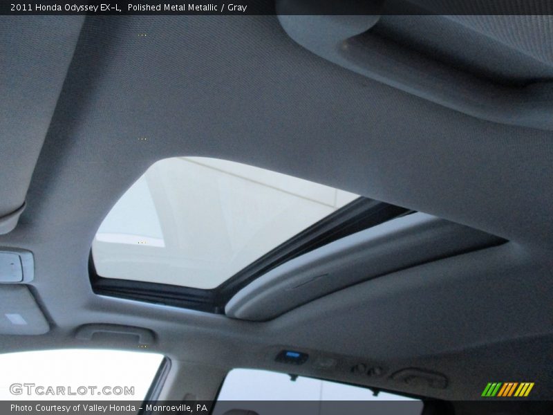 Polished Metal Metallic / Gray 2011 Honda Odyssey EX-L