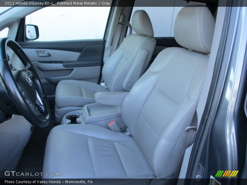 Polished Metal Metallic / Gray 2011 Honda Odyssey EX-L