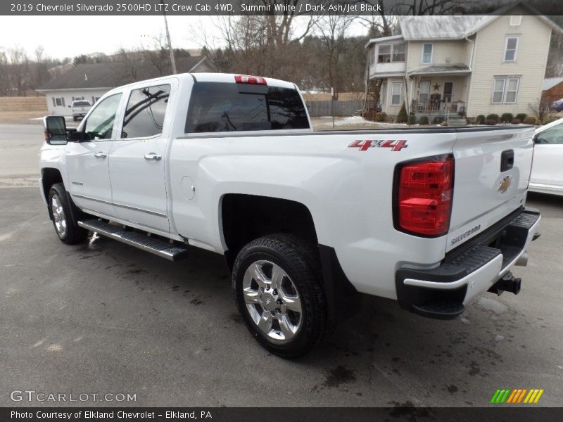 Summit White / Dark Ash/Jet Black 2019 Chevrolet Silverado 2500HD LTZ Crew Cab 4WD