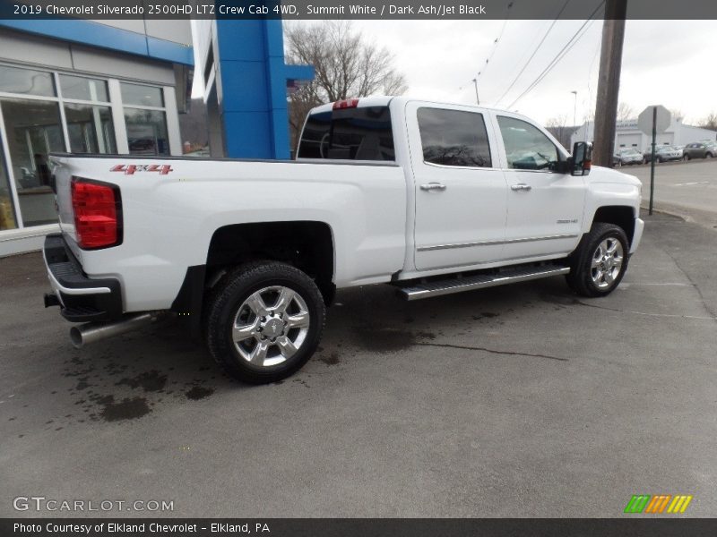 Summit White / Dark Ash/Jet Black 2019 Chevrolet Silverado 2500HD LTZ Crew Cab 4WD