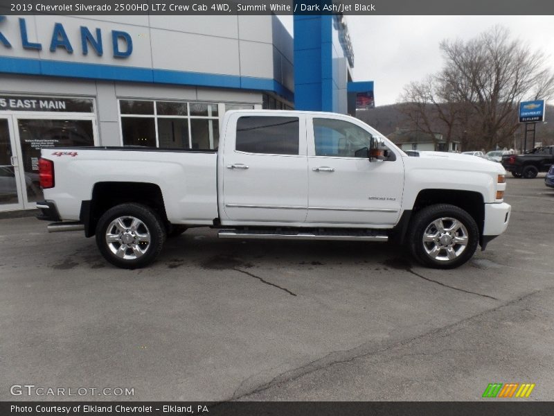 Summit White / Dark Ash/Jet Black 2019 Chevrolet Silverado 2500HD LTZ Crew Cab 4WD
