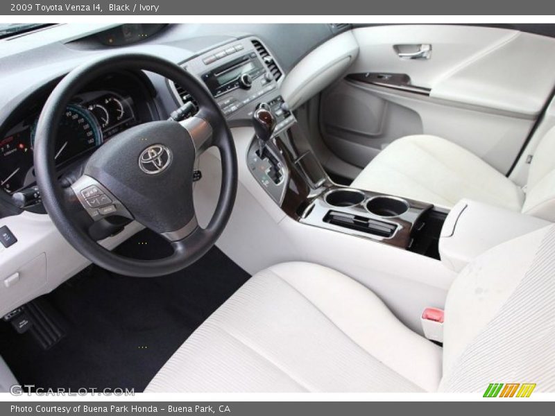 Black / Ivory 2009 Toyota Venza I4