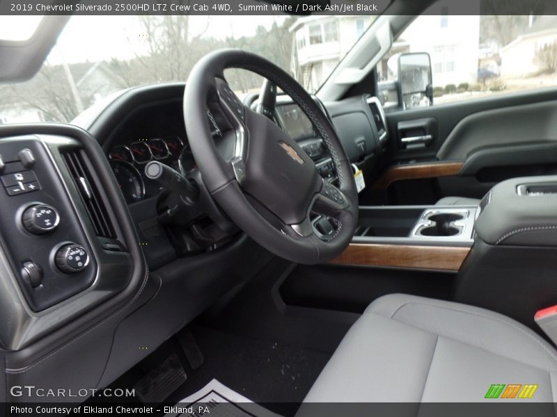 Summit White / Dark Ash/Jet Black 2019 Chevrolet Silverado 2500HD LTZ Crew Cab 4WD
