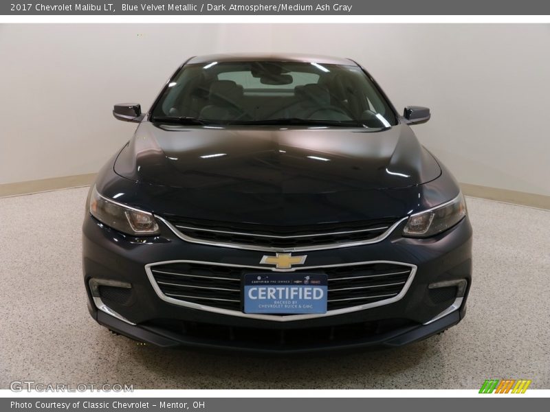 Blue Velvet Metallic / Dark Atmosphere/Medium Ash Gray 2017 Chevrolet Malibu LT