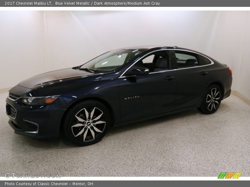 Blue Velvet Metallic / Dark Atmosphere/Medium Ash Gray 2017 Chevrolet Malibu LT