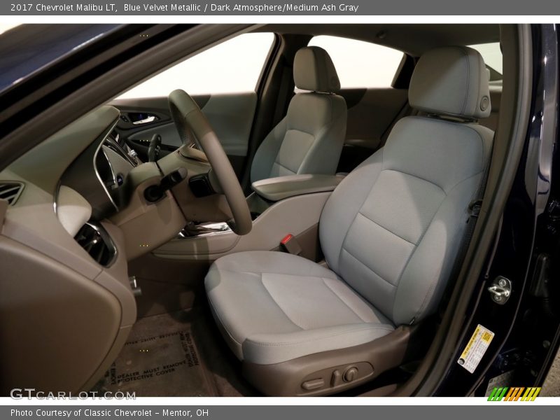 Blue Velvet Metallic / Dark Atmosphere/Medium Ash Gray 2017 Chevrolet Malibu LT