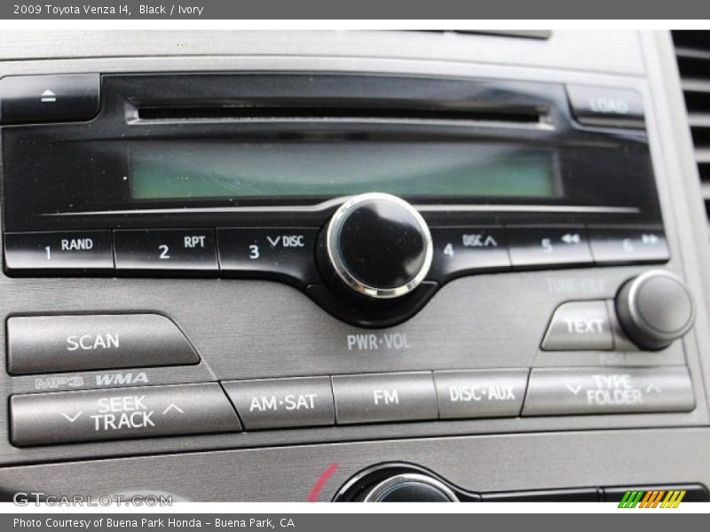 Black / Ivory 2009 Toyota Venza I4