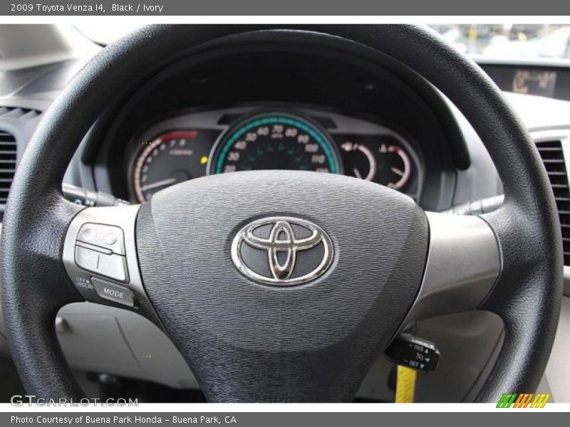 Black / Ivory 2009 Toyota Venza I4