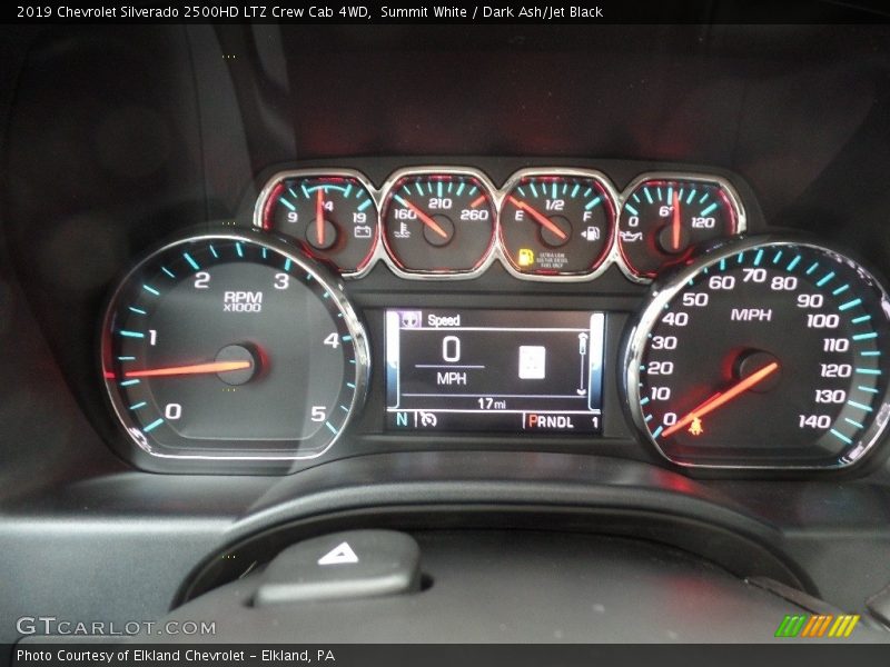 Summit White / Dark Ash/Jet Black 2019 Chevrolet Silverado 2500HD LTZ Crew Cab 4WD