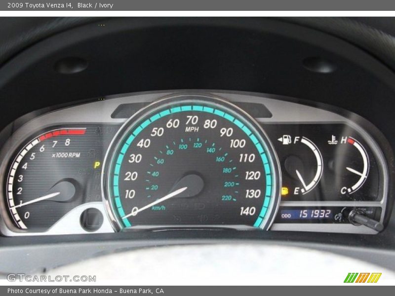 Black / Ivory 2009 Toyota Venza I4