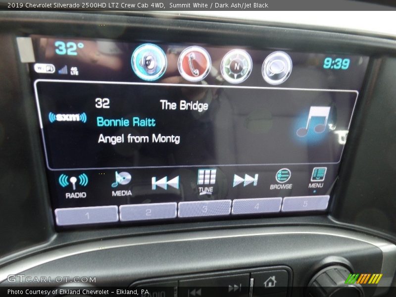 Summit White / Dark Ash/Jet Black 2019 Chevrolet Silverado 2500HD LTZ Crew Cab 4WD