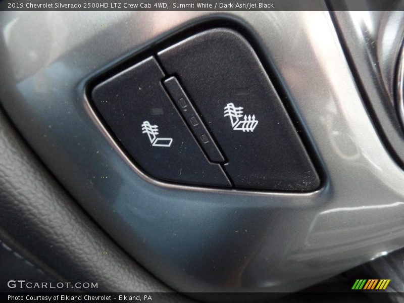 Summit White / Dark Ash/Jet Black 2019 Chevrolet Silverado 2500HD LTZ Crew Cab 4WD