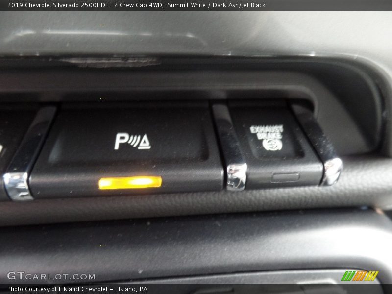 Summit White / Dark Ash/Jet Black 2019 Chevrolet Silverado 2500HD LTZ Crew Cab 4WD
