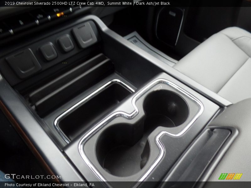 Summit White / Dark Ash/Jet Black 2019 Chevrolet Silverado 2500HD LTZ Crew Cab 4WD
