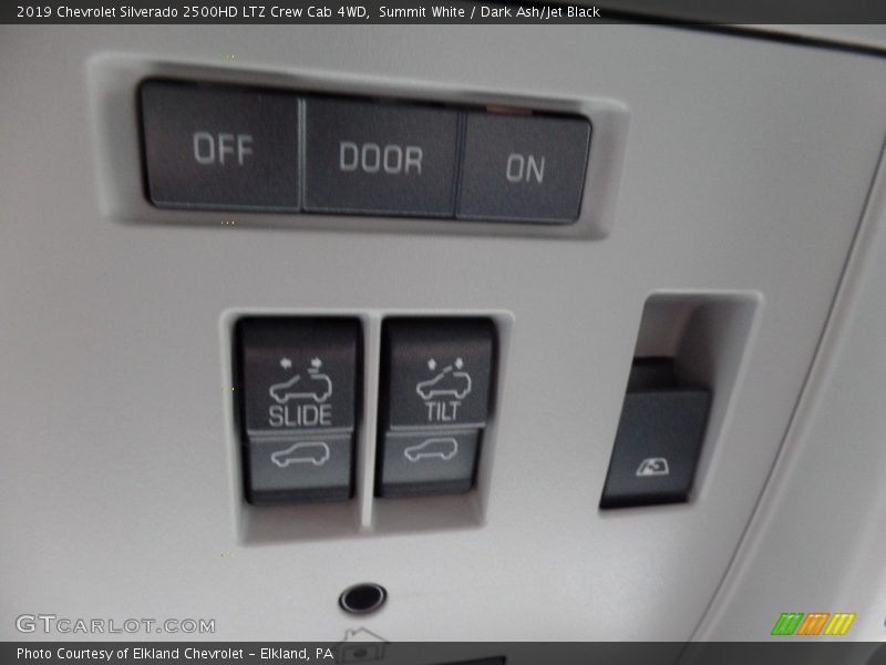 Summit White / Dark Ash/Jet Black 2019 Chevrolet Silverado 2500HD LTZ Crew Cab 4WD