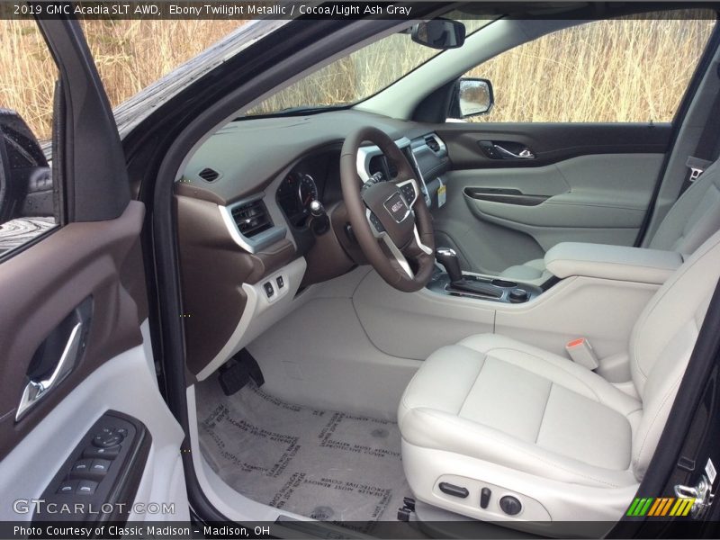 Ebony Twilight Metallic / Cocoa/Light Ash Gray 2019 GMC Acadia SLT AWD