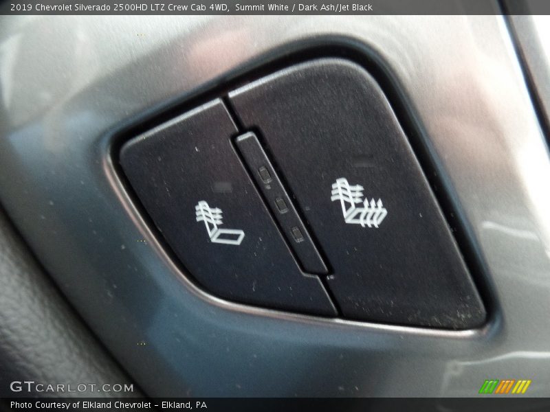 Summit White / Dark Ash/Jet Black 2019 Chevrolet Silverado 2500HD LTZ Crew Cab 4WD