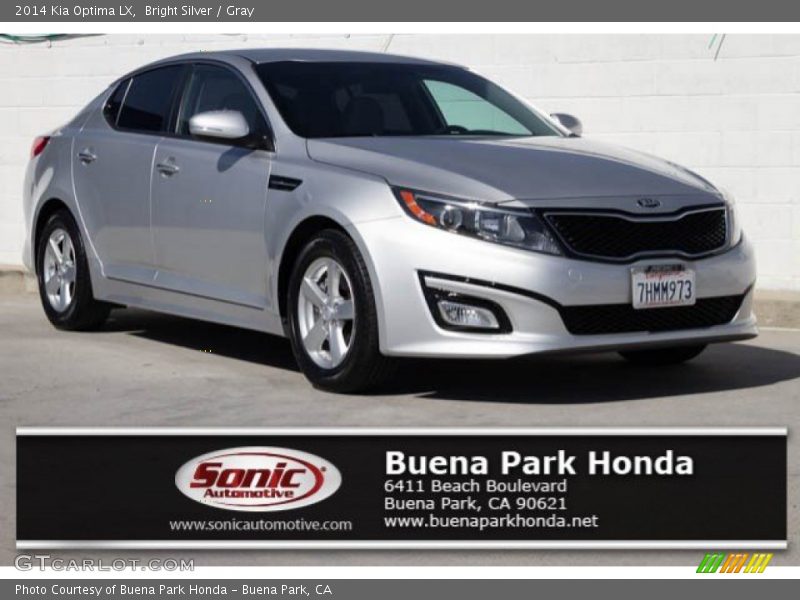 Bright Silver / Gray 2014 Kia Optima LX