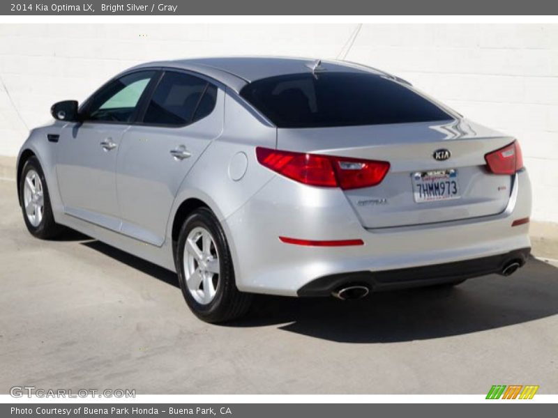 Bright Silver / Gray 2014 Kia Optima LX