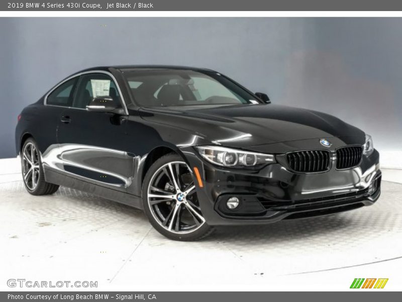 Jet Black / Black 2019 BMW 4 Series 430i Coupe