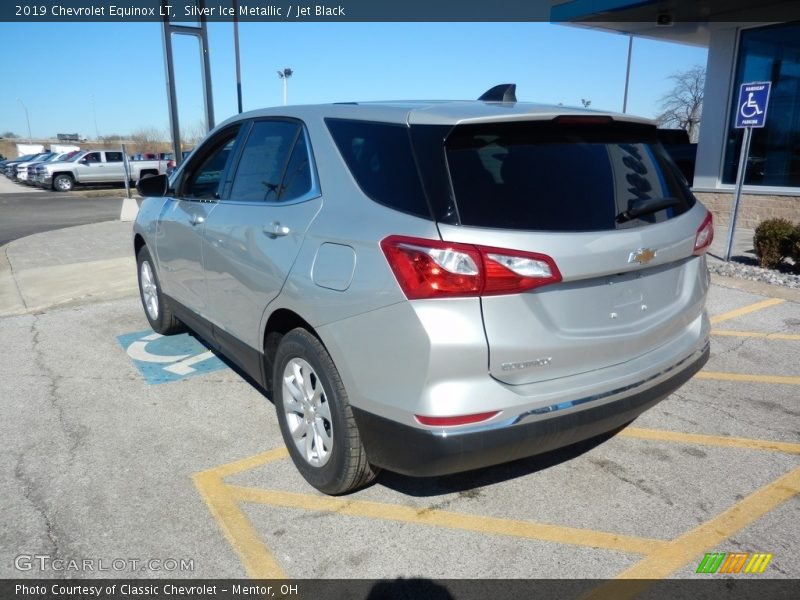 Silver Ice Metallic / Jet Black 2019 Chevrolet Equinox LT