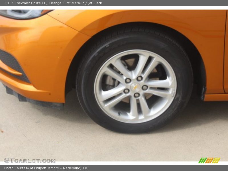 Orange Burst Metallic / Jet Black 2017 Chevrolet Cruze LT