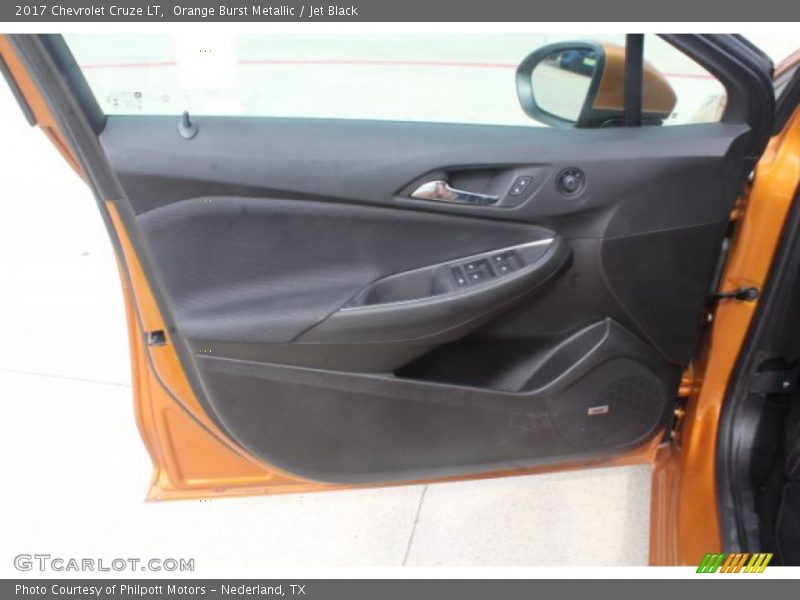 Orange Burst Metallic / Jet Black 2017 Chevrolet Cruze LT