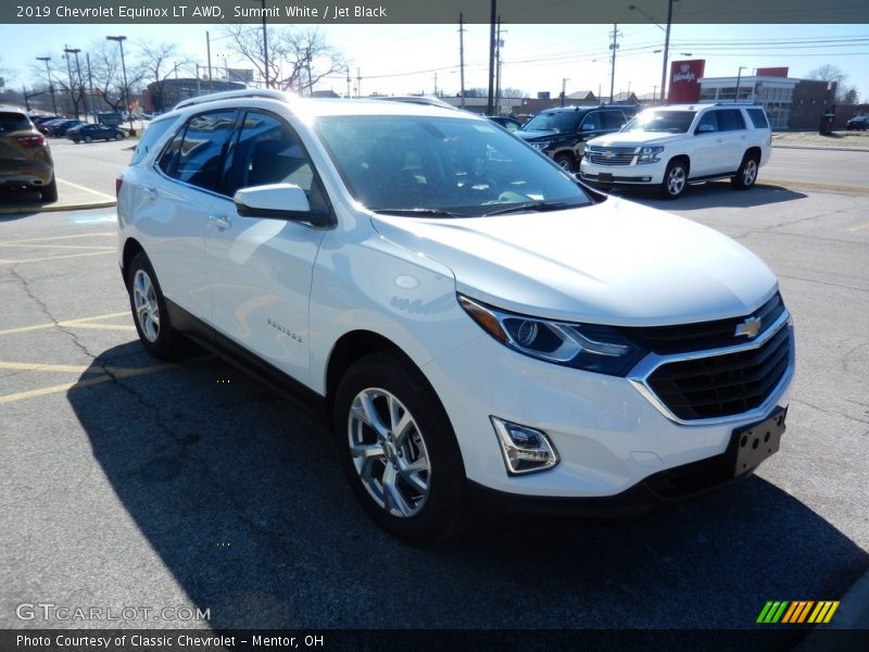 Summit White / Jet Black 2019 Chevrolet Equinox LT AWD