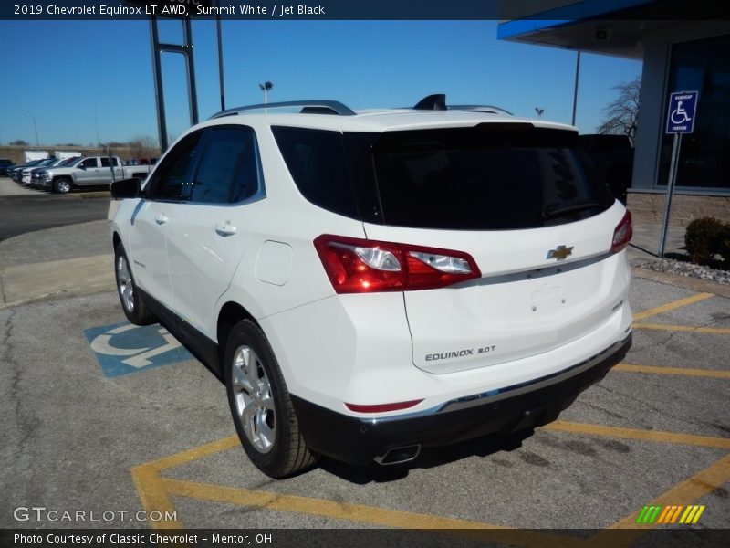 Summit White / Jet Black 2019 Chevrolet Equinox LT AWD