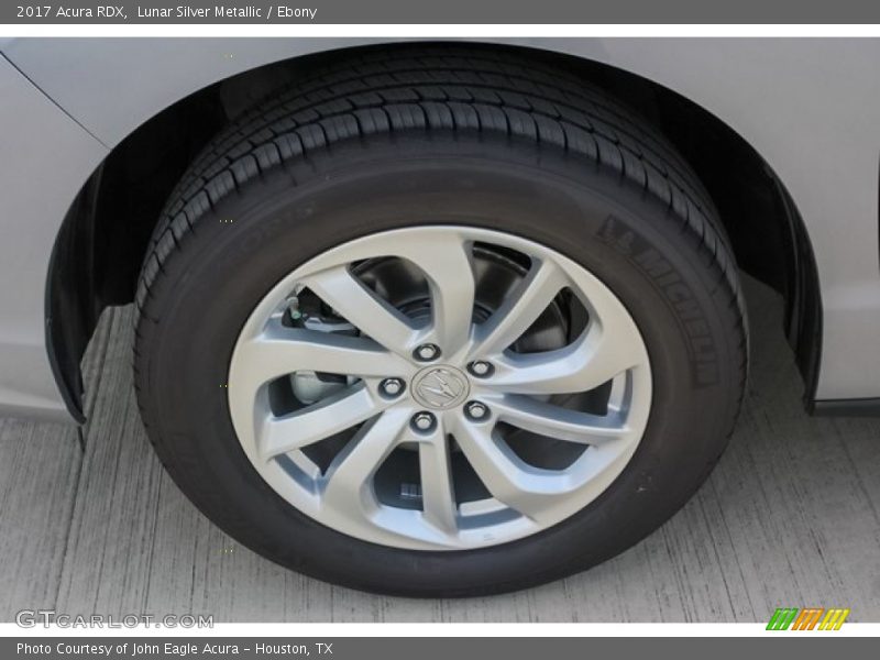 Lunar Silver Metallic / Ebony 2017 Acura RDX