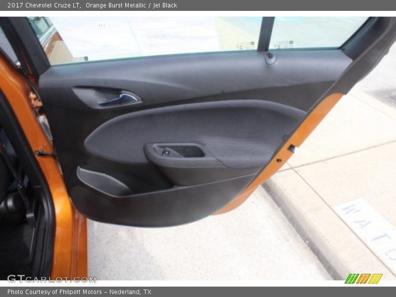 Orange Burst Metallic / Jet Black 2017 Chevrolet Cruze LT