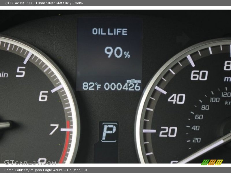 Lunar Silver Metallic / Ebony 2017 Acura RDX