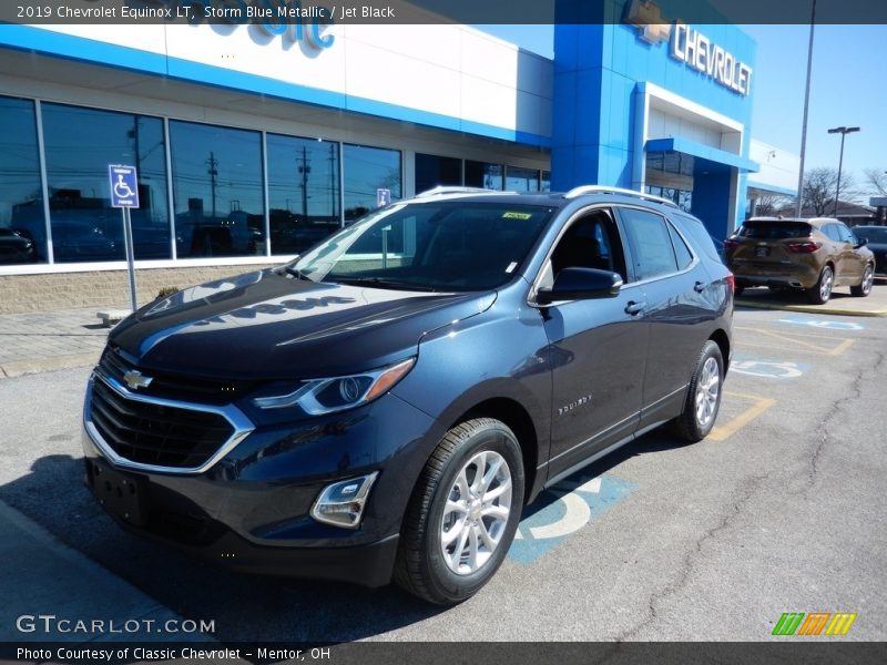 Storm Blue Metallic / Jet Black 2019 Chevrolet Equinox LT