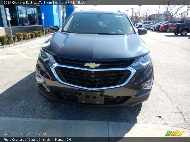 Storm Blue Metallic / Jet Black 2019 Chevrolet Equinox LT