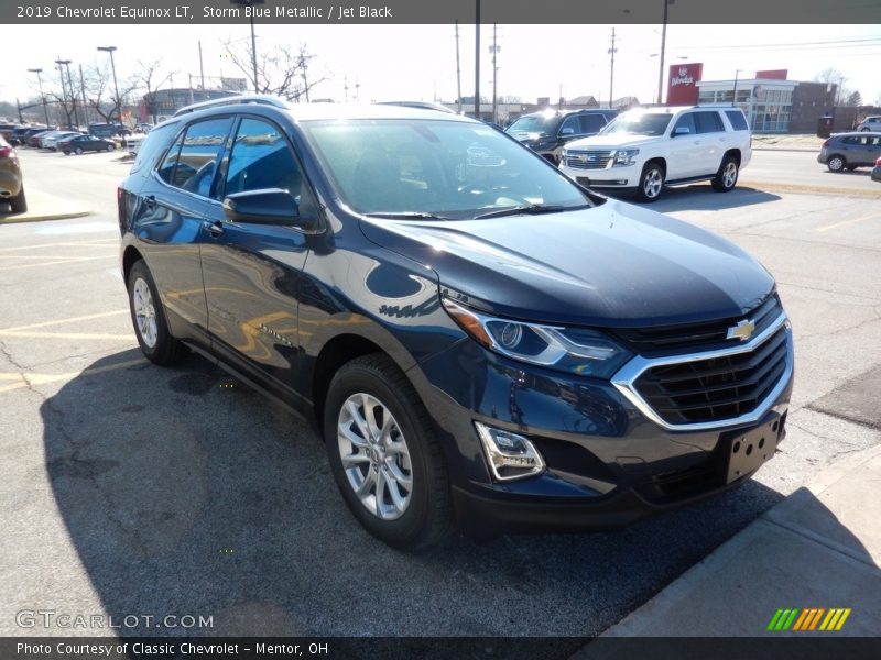 Storm Blue Metallic / Jet Black 2019 Chevrolet Equinox LT