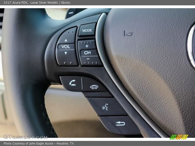 Lunar Silver Metallic / Ebony 2017 Acura RDX