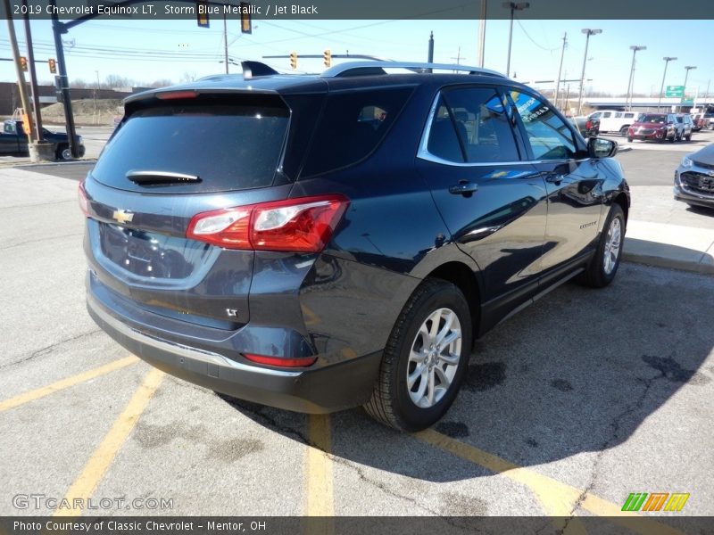 Storm Blue Metallic / Jet Black 2019 Chevrolet Equinox LT