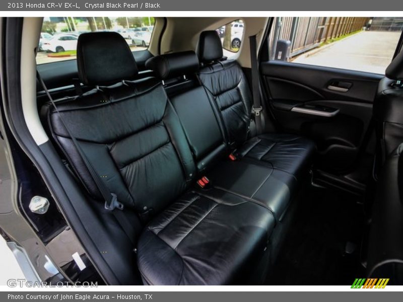 Crystal Black Pearl / Black 2013 Honda CR-V EX-L