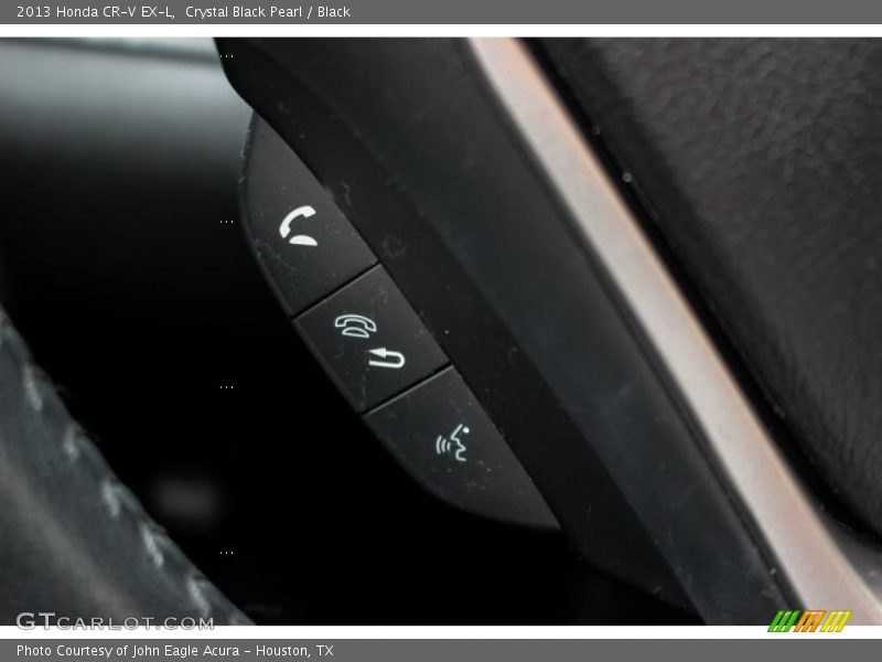 Crystal Black Pearl / Black 2013 Honda CR-V EX-L