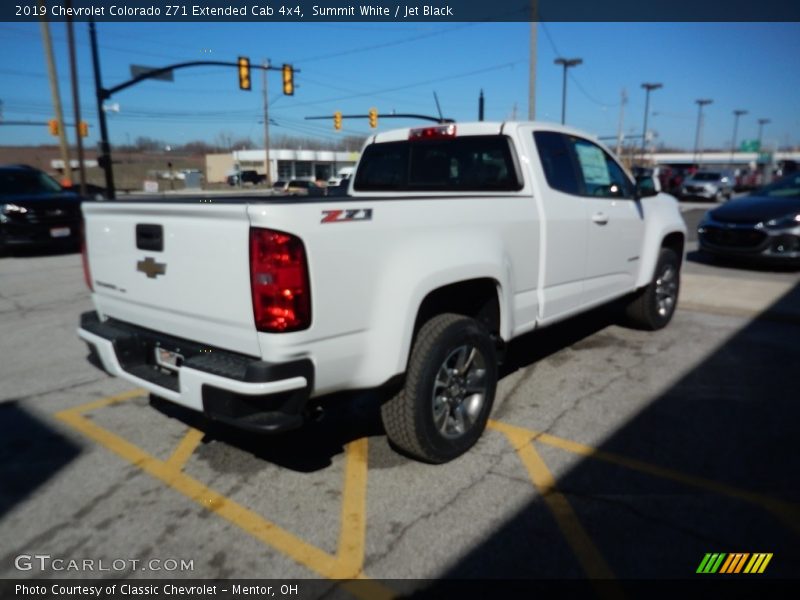 Summit White / Jet Black 2019 Chevrolet Colorado Z71 Extended Cab 4x4