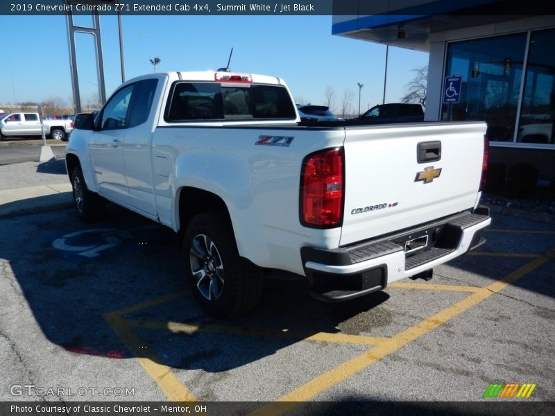 Summit White / Jet Black 2019 Chevrolet Colorado Z71 Extended Cab 4x4