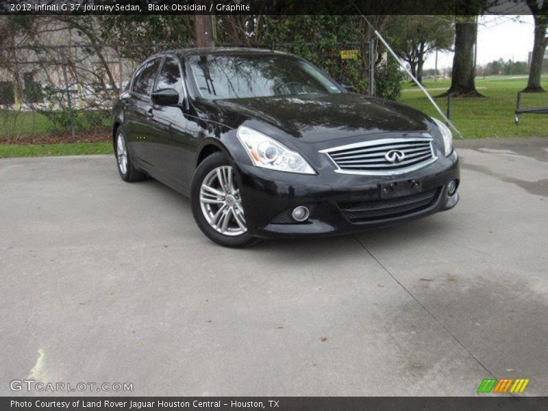 Black Obsidian / Graphite 2012 Infiniti G 37 Journey Sedan