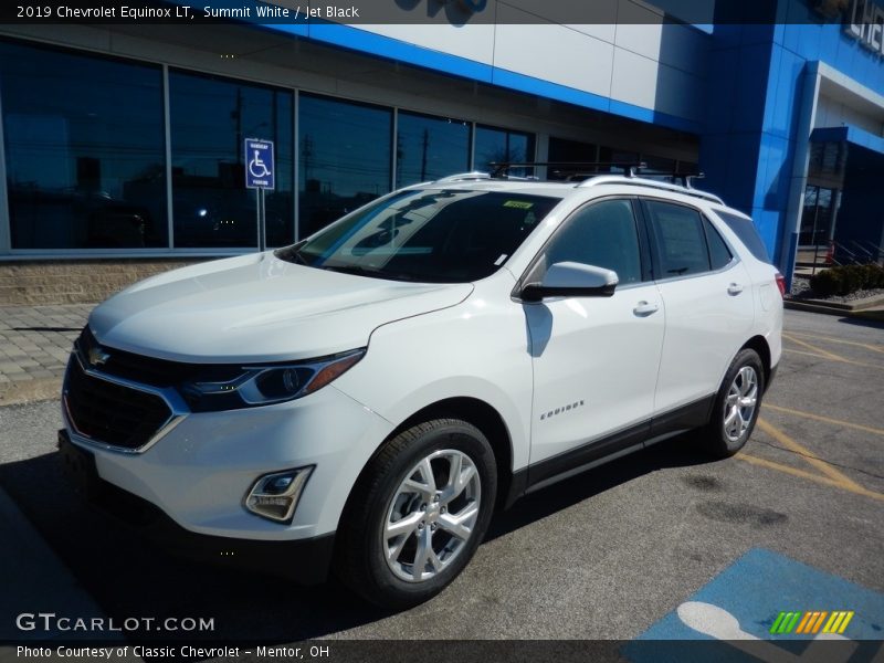 Summit White / Jet Black 2019 Chevrolet Equinox LT