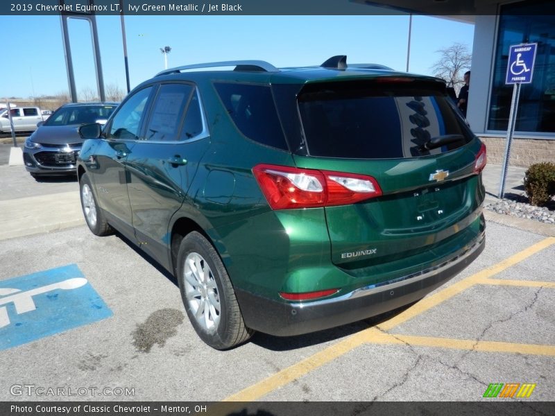 Ivy Green Metallic / Jet Black 2019 Chevrolet Equinox LT