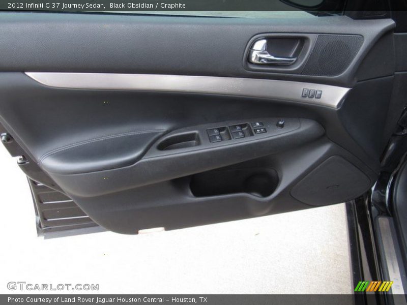 Black Obsidian / Graphite 2012 Infiniti G 37 Journey Sedan