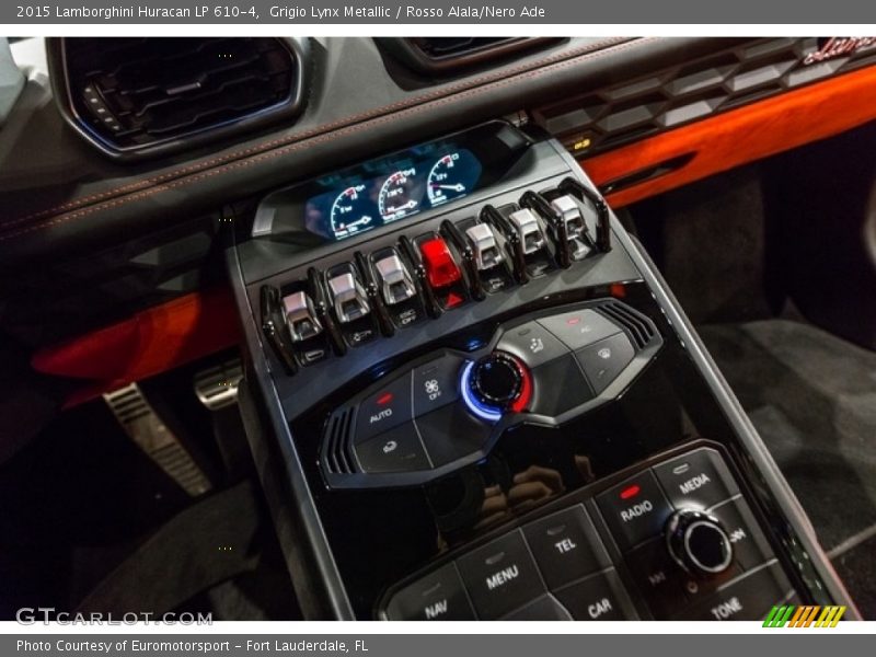 Controls of 2015 Huracan LP 610-4