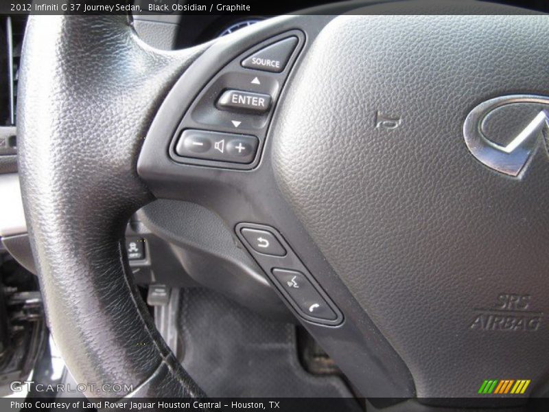 Black Obsidian / Graphite 2012 Infiniti G 37 Journey Sedan