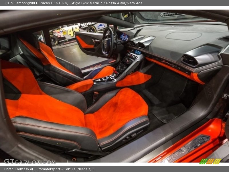  2015 Huracan LP 610-4 Rosso Alala/Nero Ade Interior