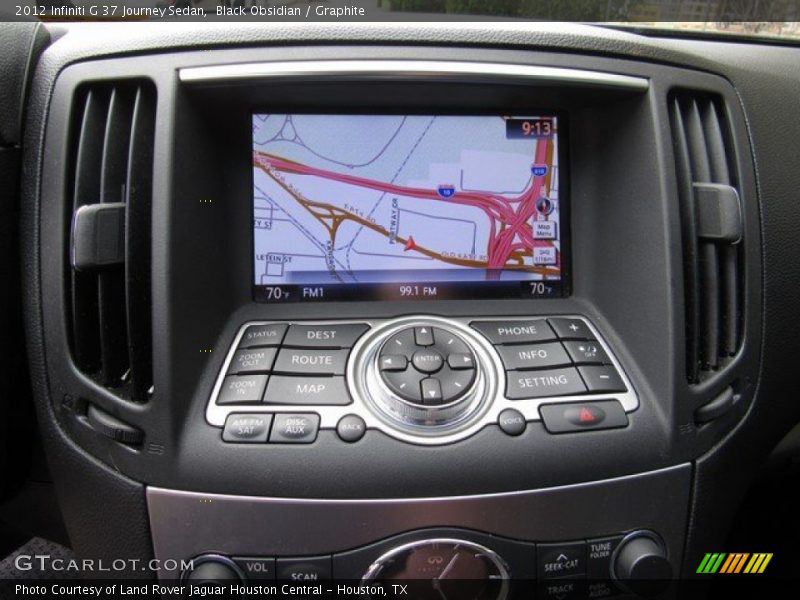 Black Obsidian / Graphite 2012 Infiniti G 37 Journey Sedan